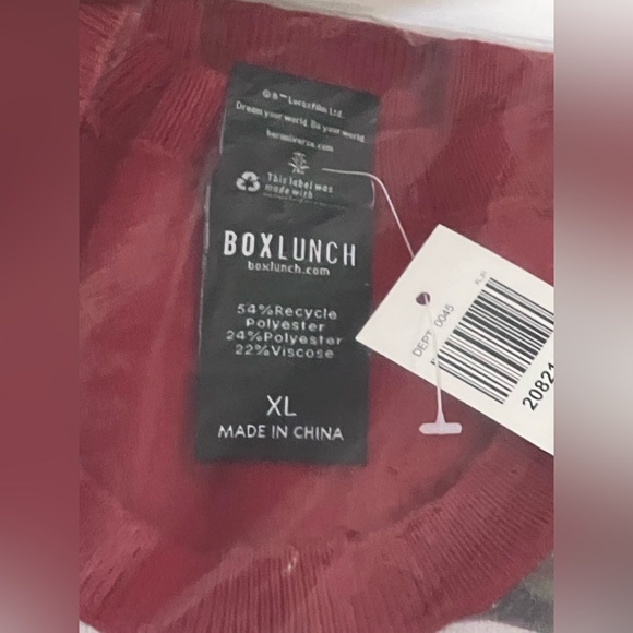 NWT-BoxLunch/Star Wars Darth Vader fireplace holiday sweater 3X - Picture 6 of 12